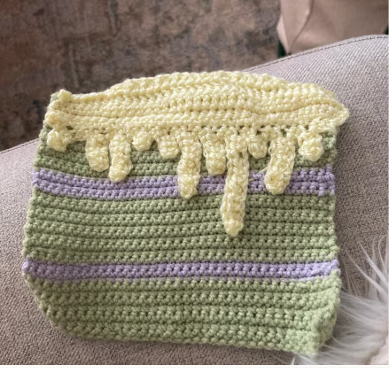 Finished Bake Time Pattern made by Amber