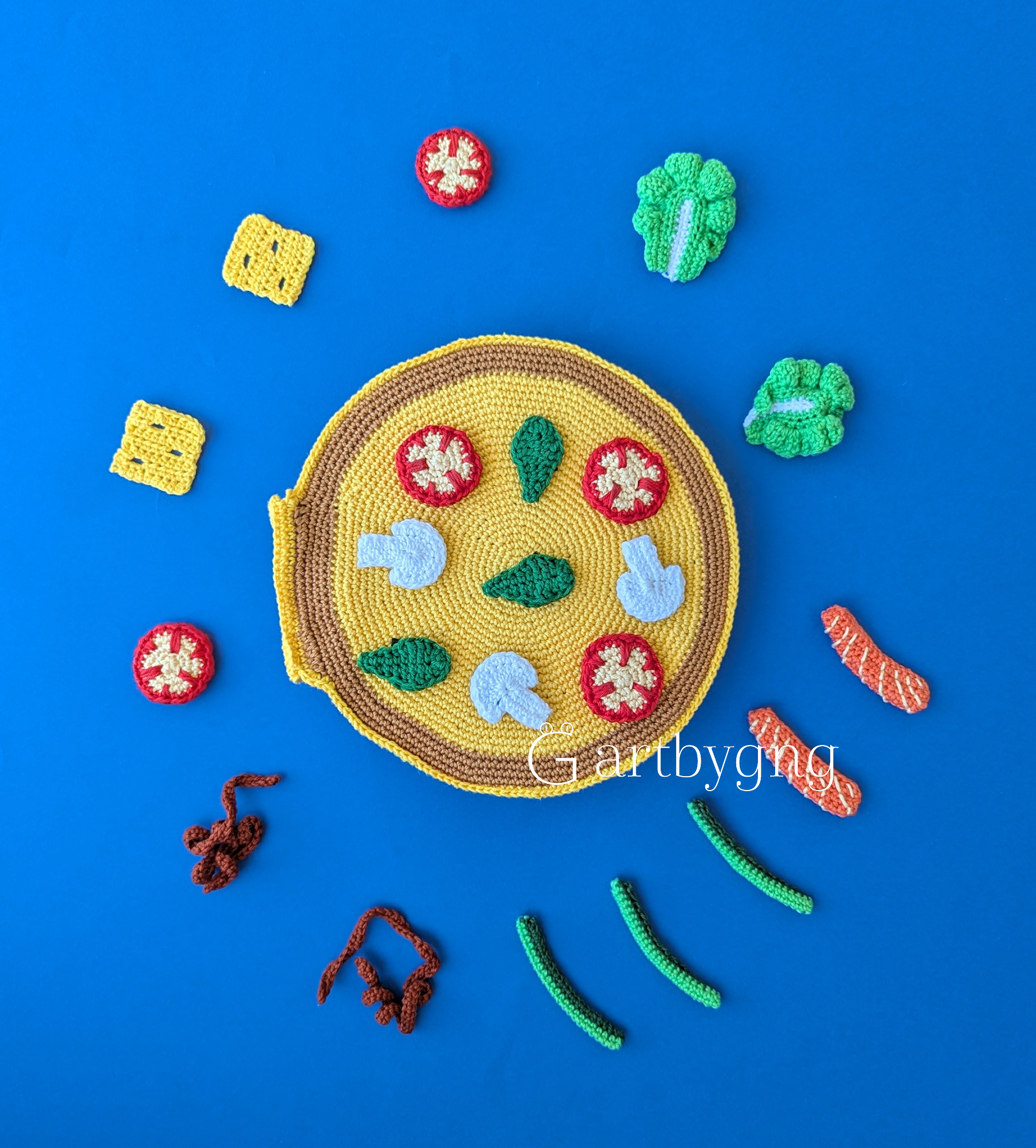 Fun Foods quiet book pattern cover