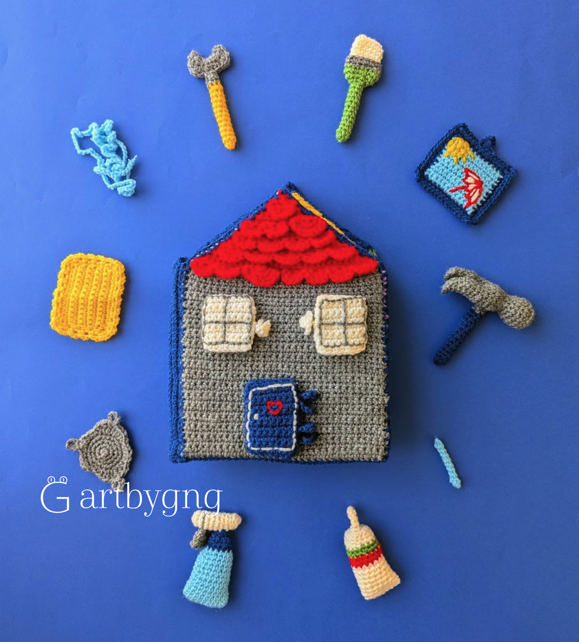 Home Improvement quiet book pattern cover