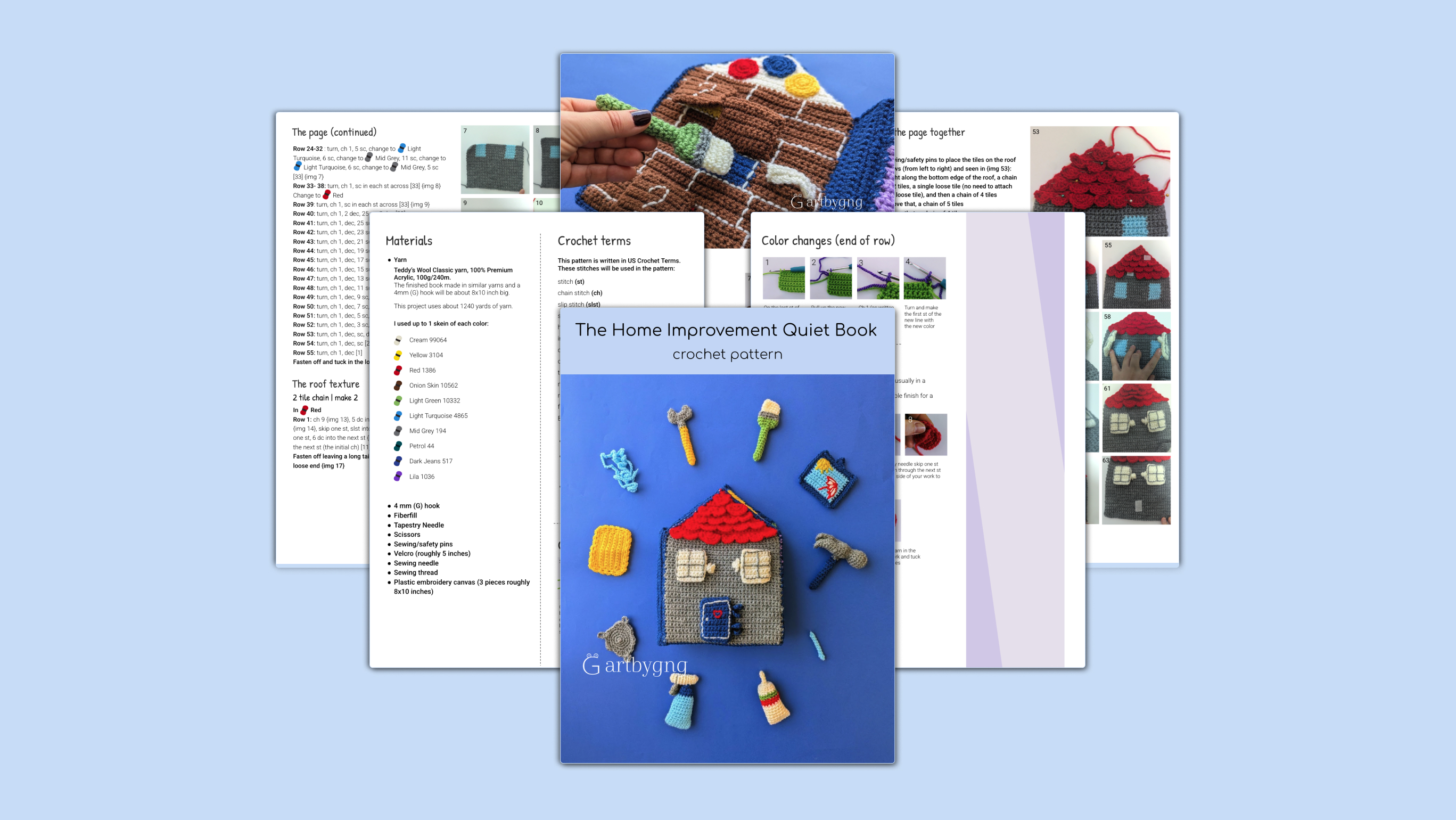 A sneak peek of pages from the Home Improvement PDF
