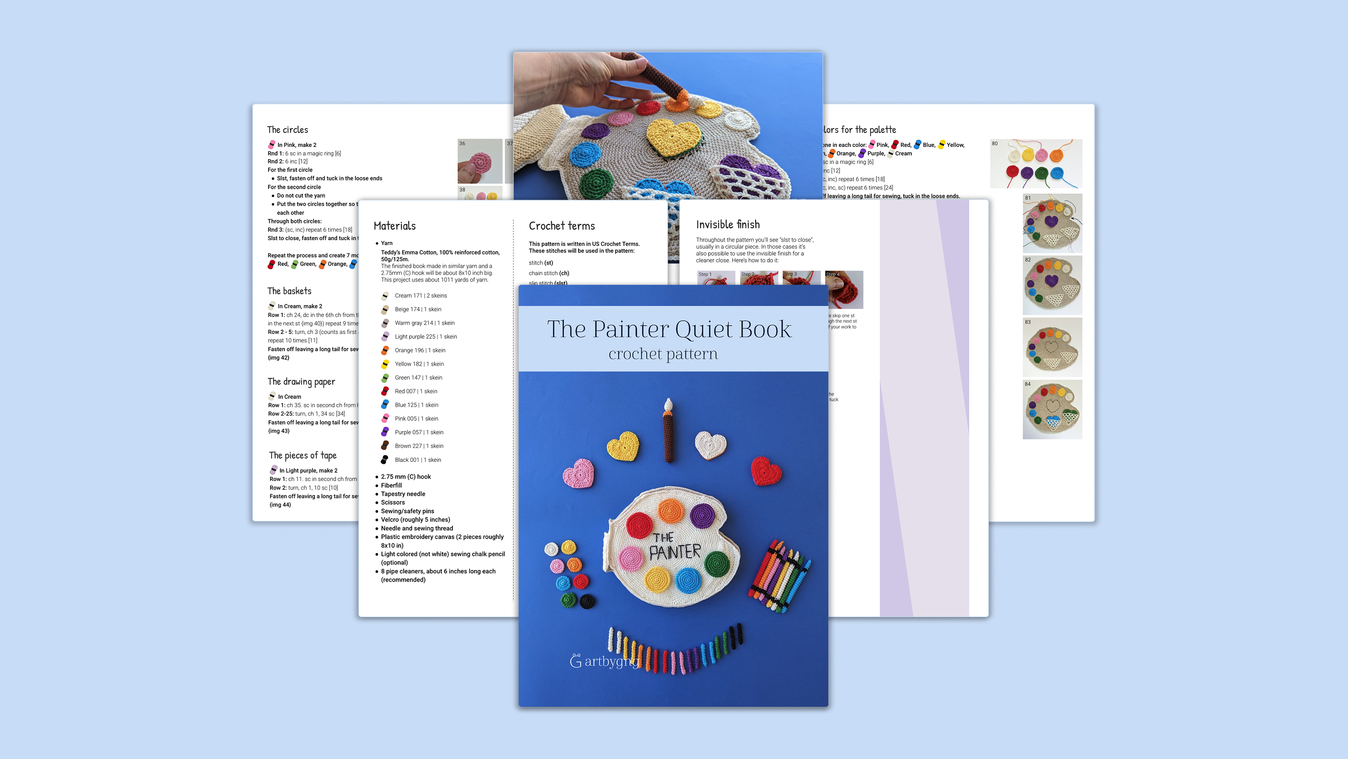 A sneak peek of pages from the Painter PDF
