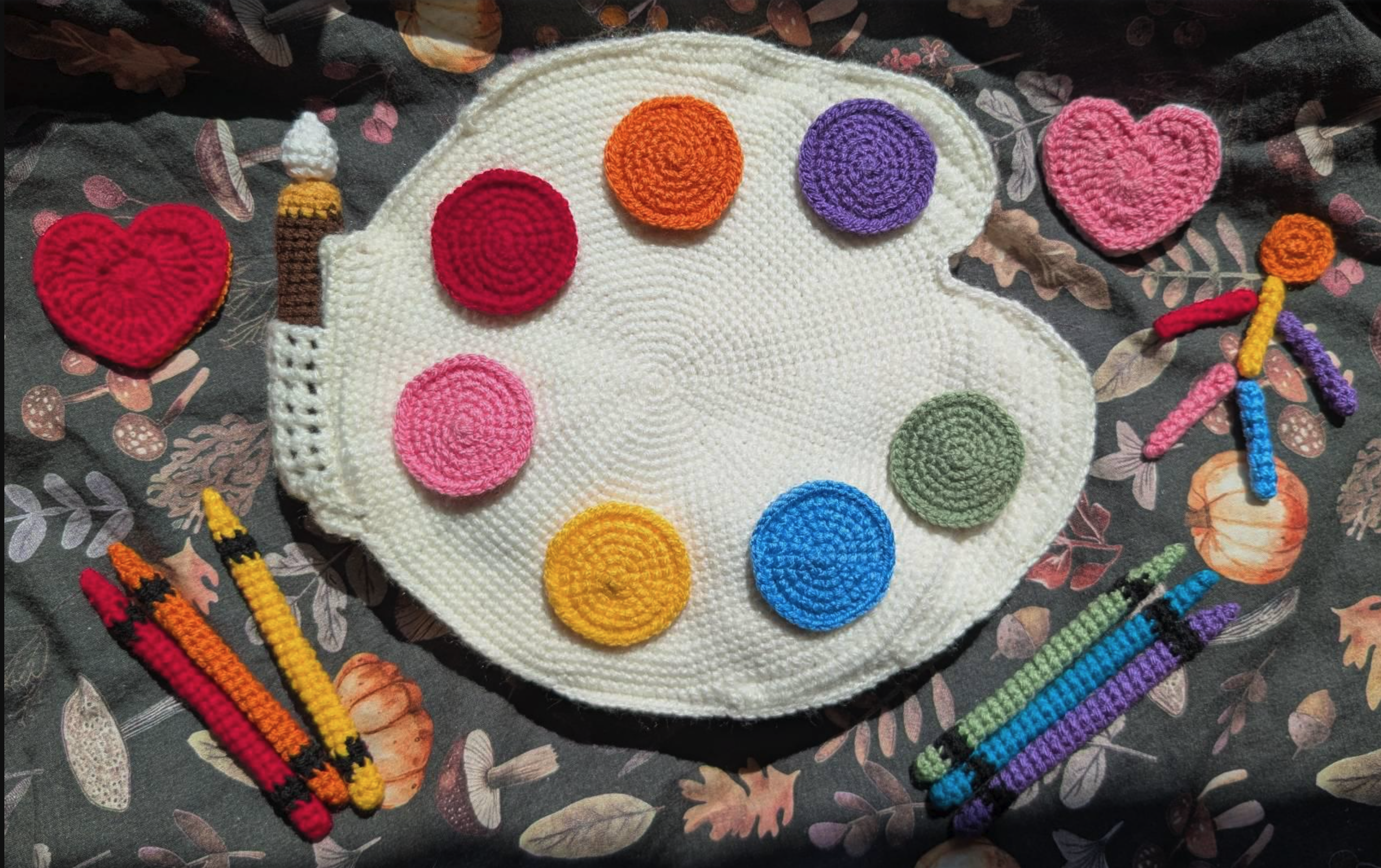 Finished The Painter Pattern made by Chloe